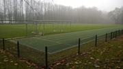Bild vergrern: Sportplatz im Schlossgarten Pln wieder ohne Maulwurfshgel