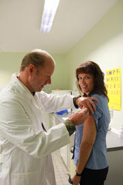 Bild vergrern: Grippeschutzimpfung 2014
