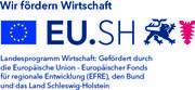 Bild vergrößern: Logo Landesprogramm Wirtschaft: Gefördert durch die EU