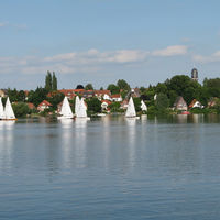 Bild vergrößern: Segelboote auf dem Plöner See
